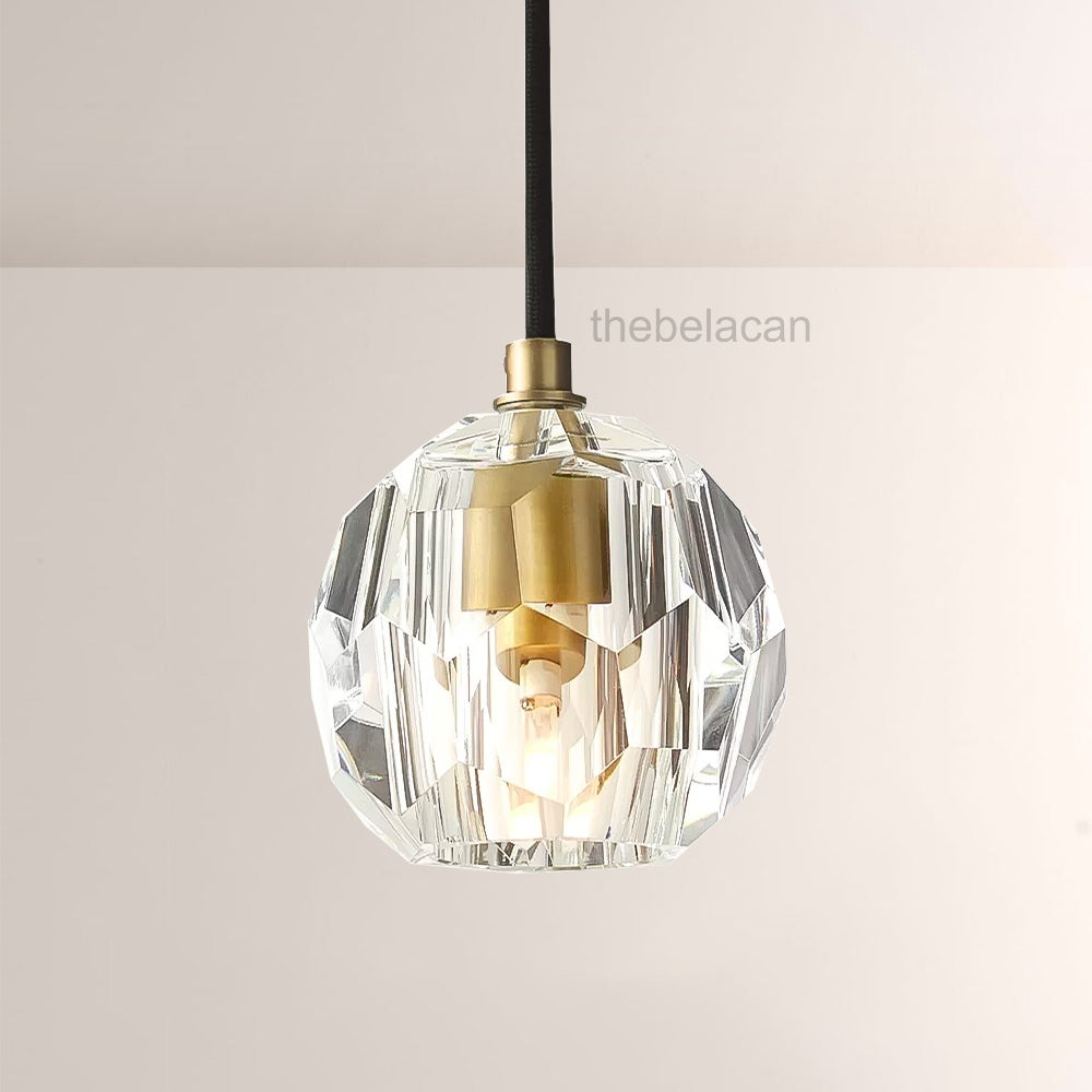 Kristal Glass Rod Pendant