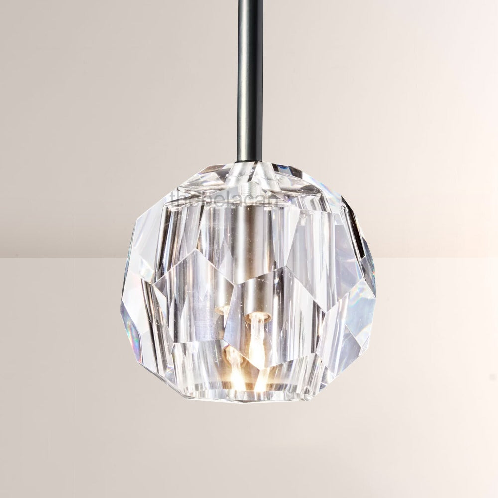 Kristal Glass Rod Pendant - thebelacan