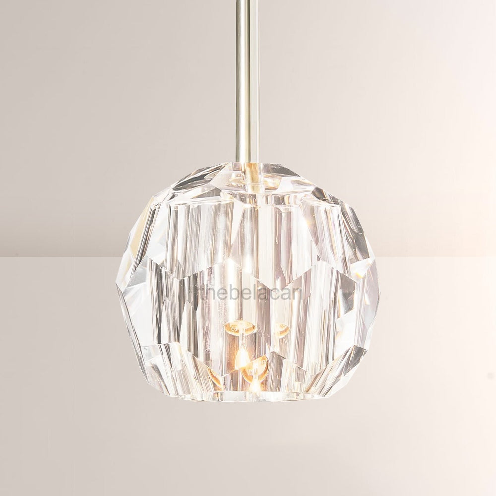 Kristal Glass Rod Pendant - thebelacan