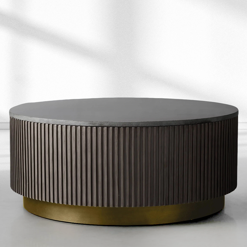 Fimley Round Coffee Table - thebelacan
