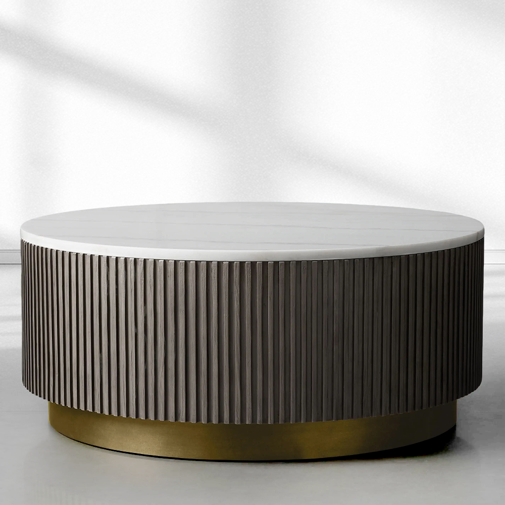 Fimley Round Coffee Table - thebelacan