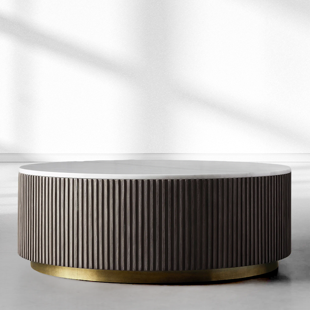 Fimley Round Coffee Table - thebelacan