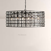 La CaArtis 8 Light Chandelier in Bronze - thebelacan