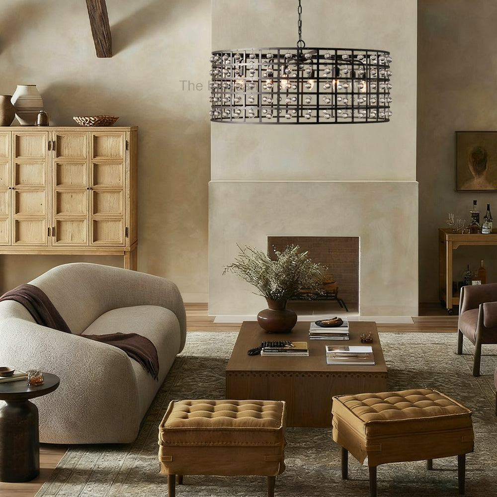 La CaArtis 8 Light Chandelier in Bronze - thebelacan