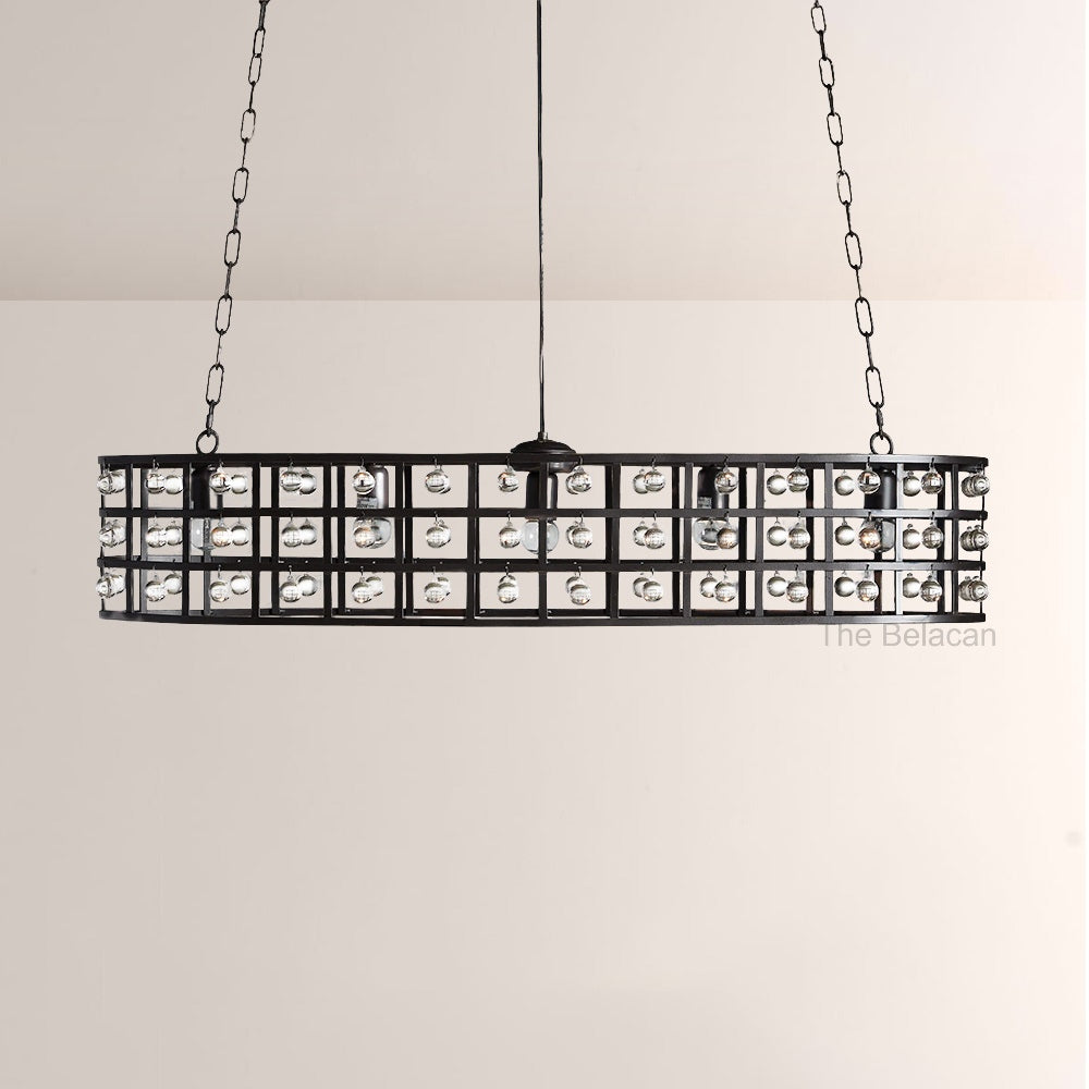 La CaArtis Oval Chandelier - thebelacan