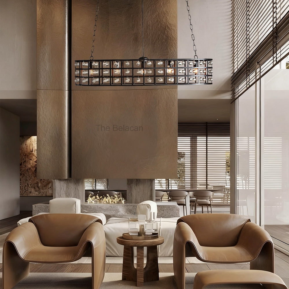 La CaArtis Oval Chandelier - thebelacan