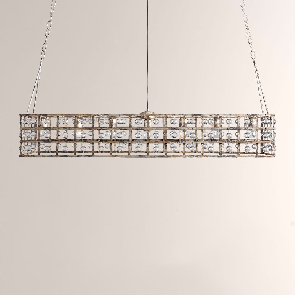 La CaArtis Rectangular Chandelier - thebelacan