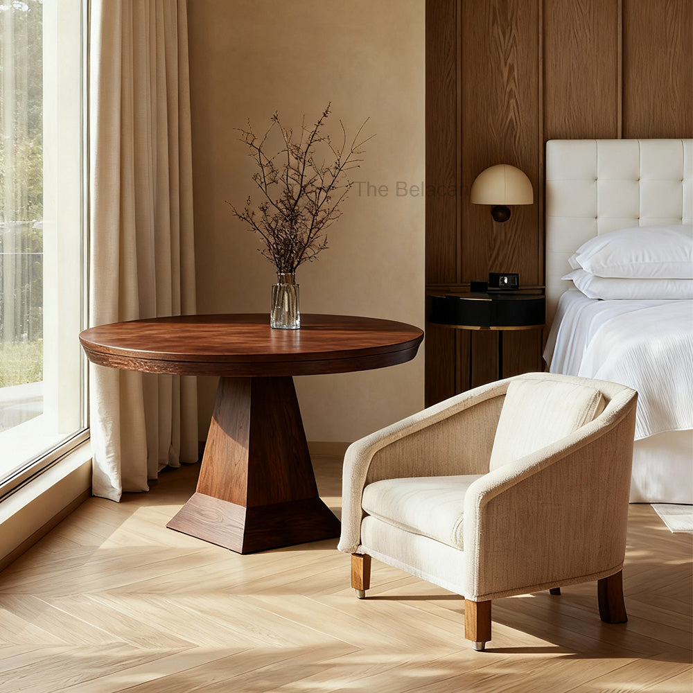 Leighton Round Dining Table - thebelacan