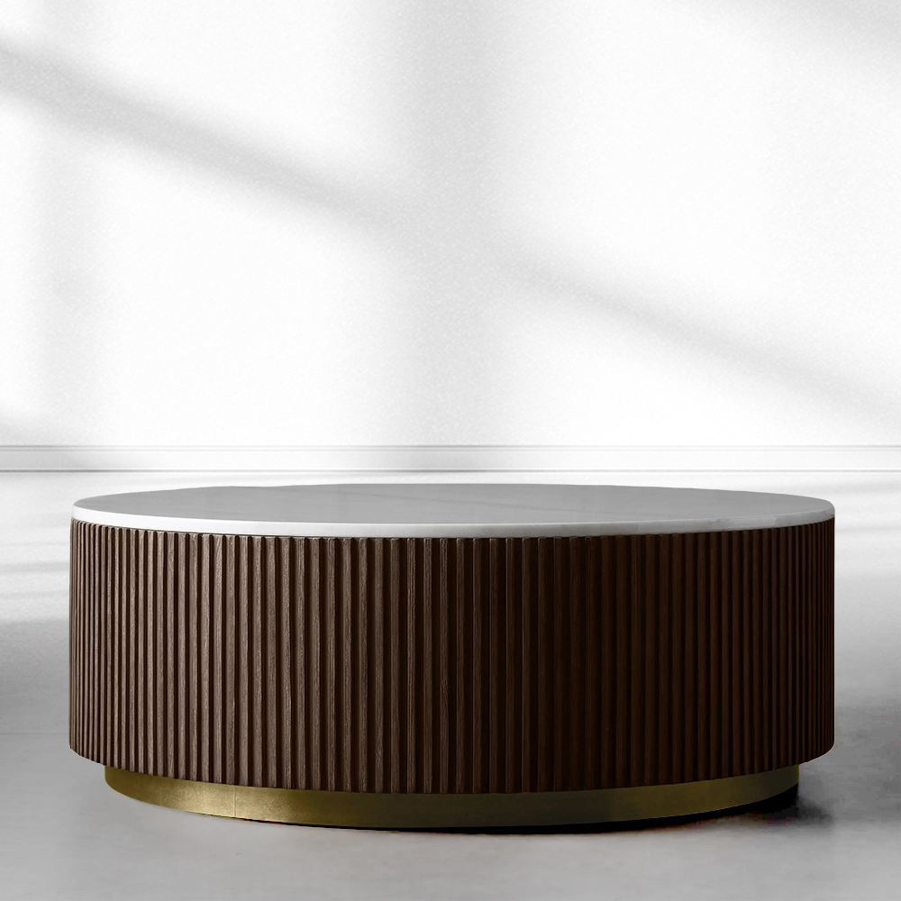 Fimley Round Coffee Table - thebelacan