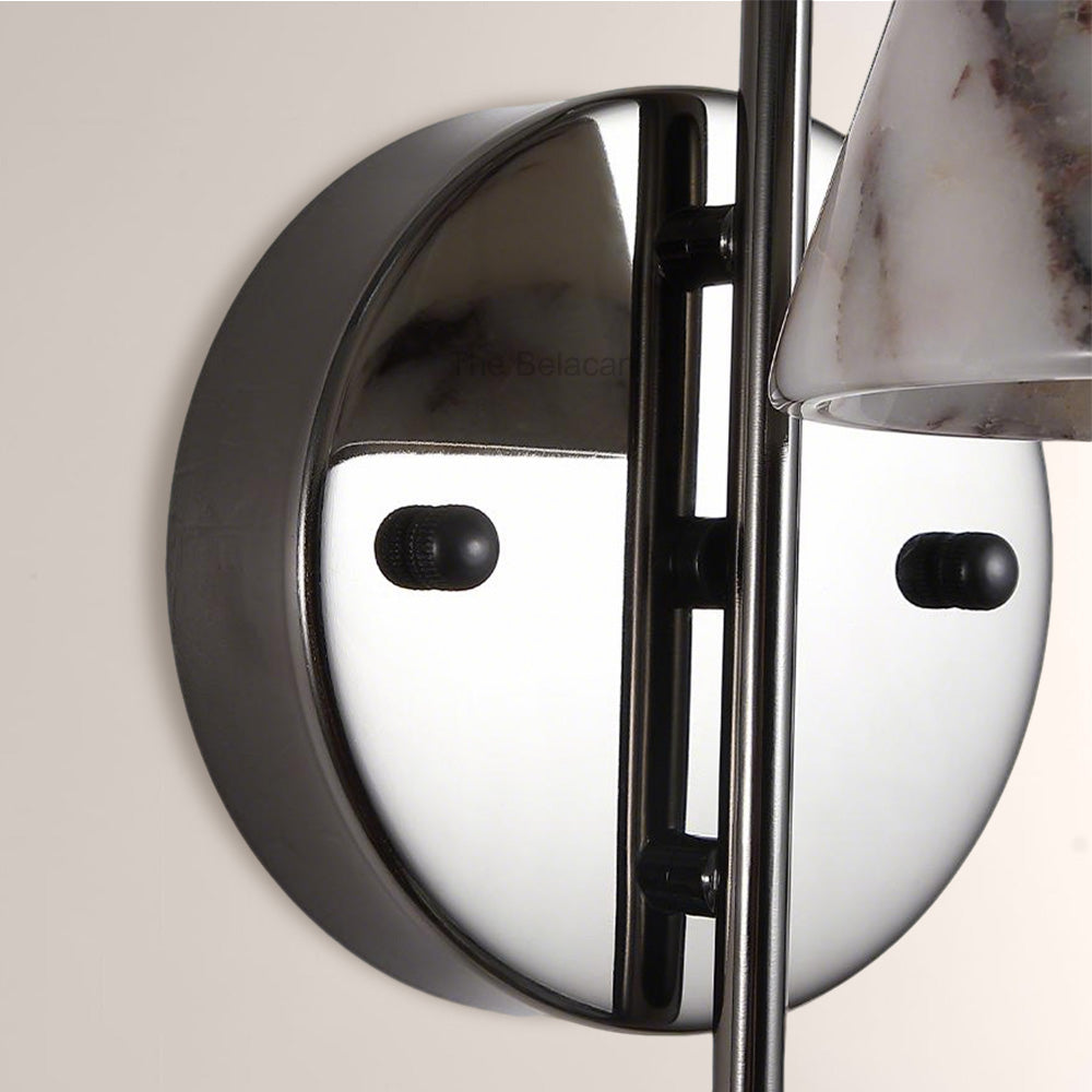 MarbleGlow Candle Warmer Wall Sconce - thebelacan