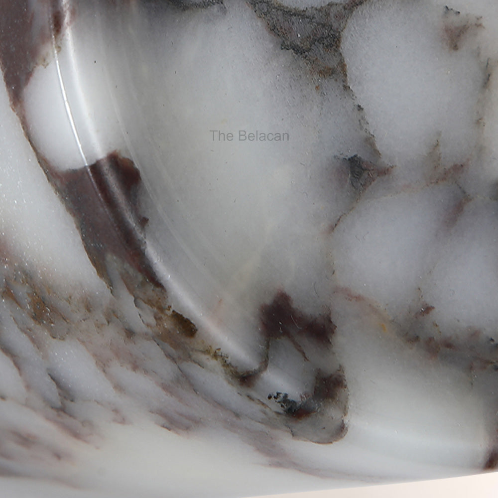 MarbleGlow Organic-Form Marble Wall Sconce - thebelacan