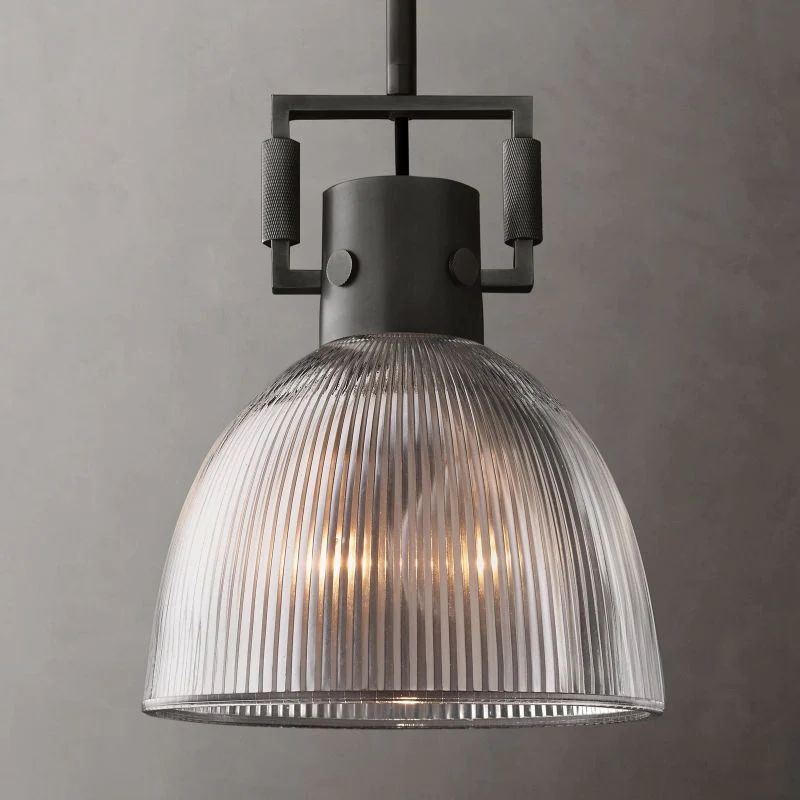 Mechanic Prismatic Cloche Pendant - thebelacan