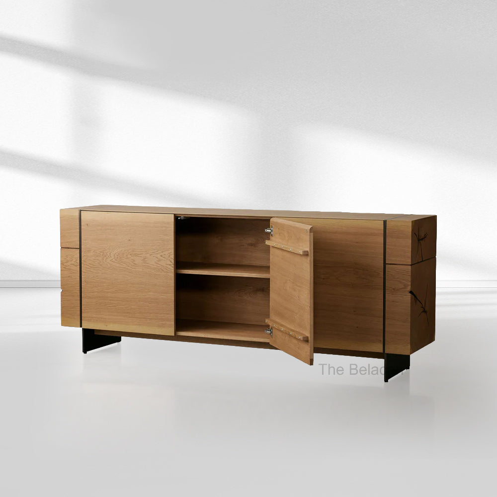 Mihaela Oak Sideboard - thebelacan