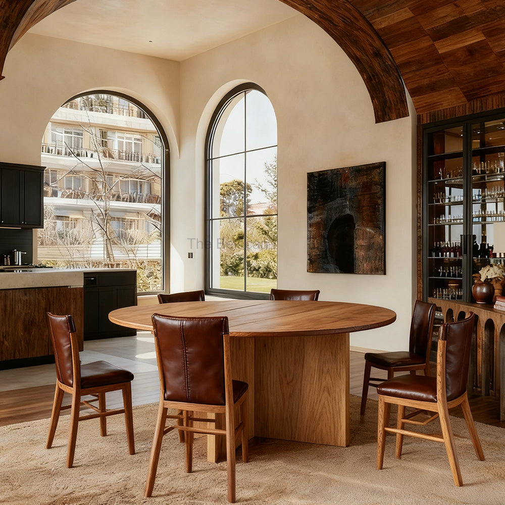 Mihaela Round Dining Table - thebelacan