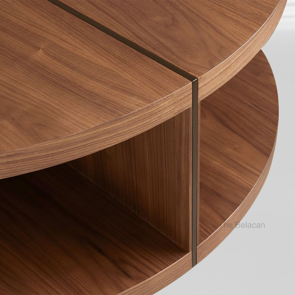 Mihaela Round Coffee Table - thebelacan