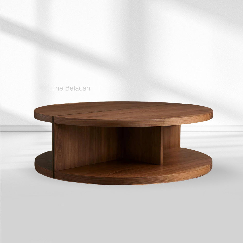 Mihaela Round Coffee Table - thebelacan