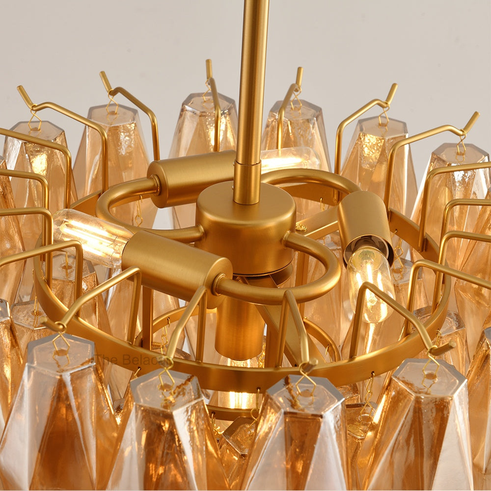 Modern Chara Round Chandelier 20" - thebelacan