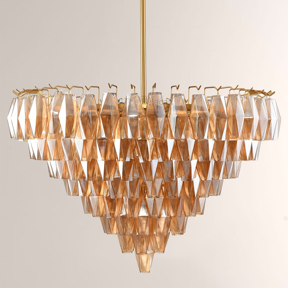 Modern Chara Round Chandelier 38" - thebelacan