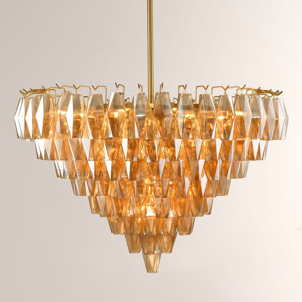 Modern Chara Round Chandelier 38" - thebelacan