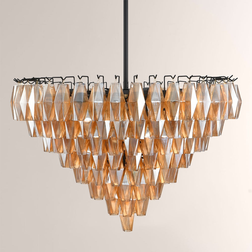 Modern Chara Round Chandelier 38" - thebelacan