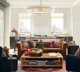 Molly Crystal Round 2-Tiered Chandelier - thebelacan