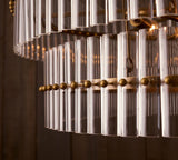 Molly Crystal Round 2-Tiered Chandelier - thebelacan