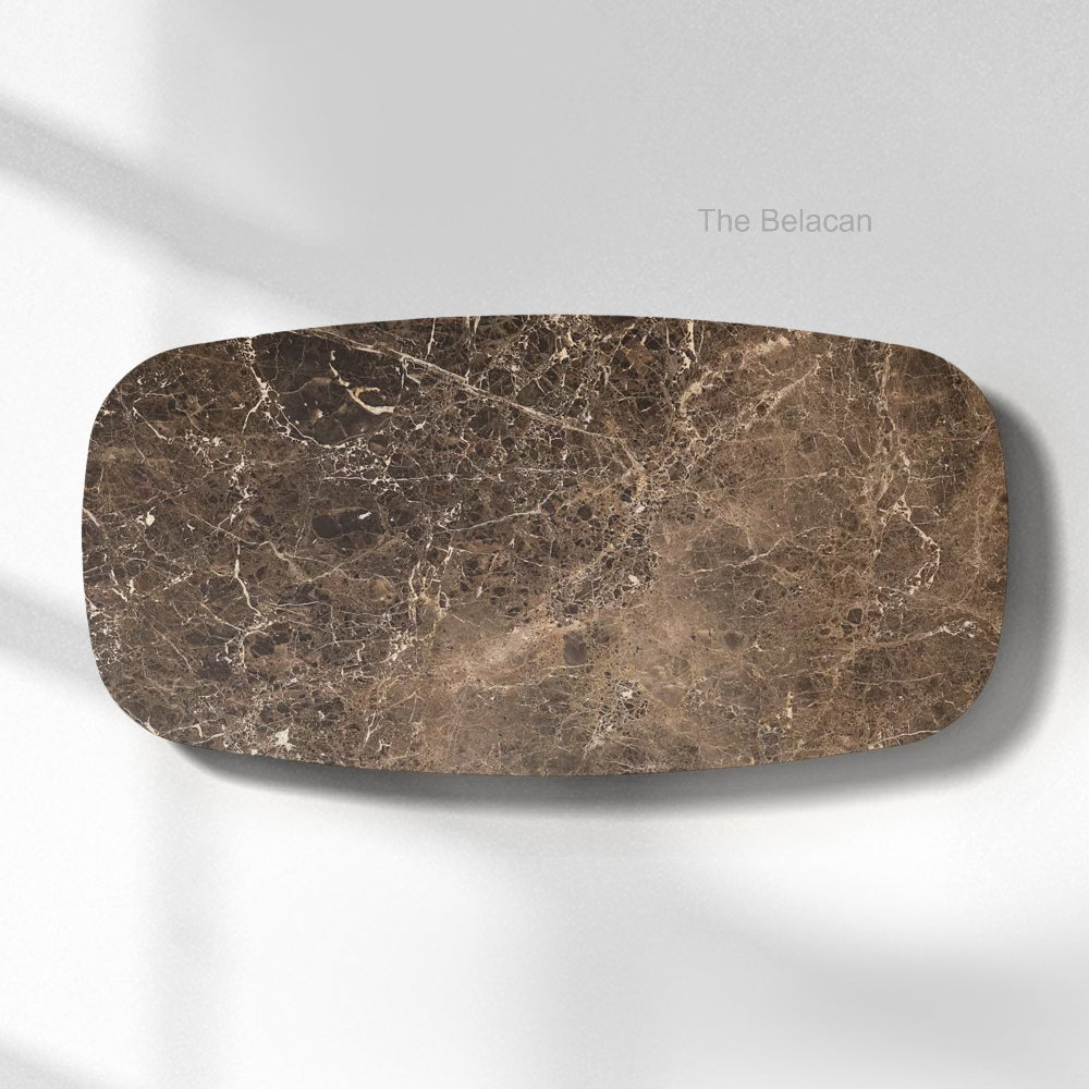 MulRegal Emperador Plinth Coffee Table - thebelacan