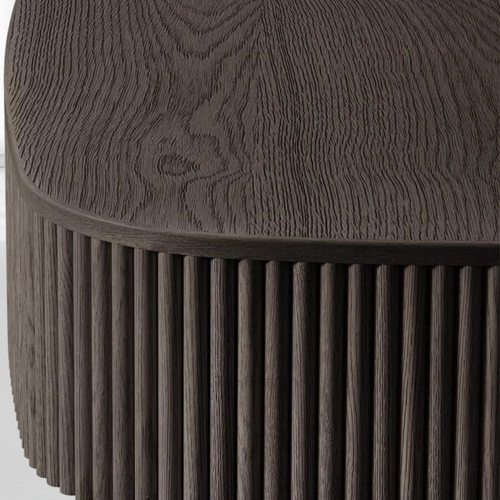 MulRegal Oak Wood Coffee Table - thebelacan