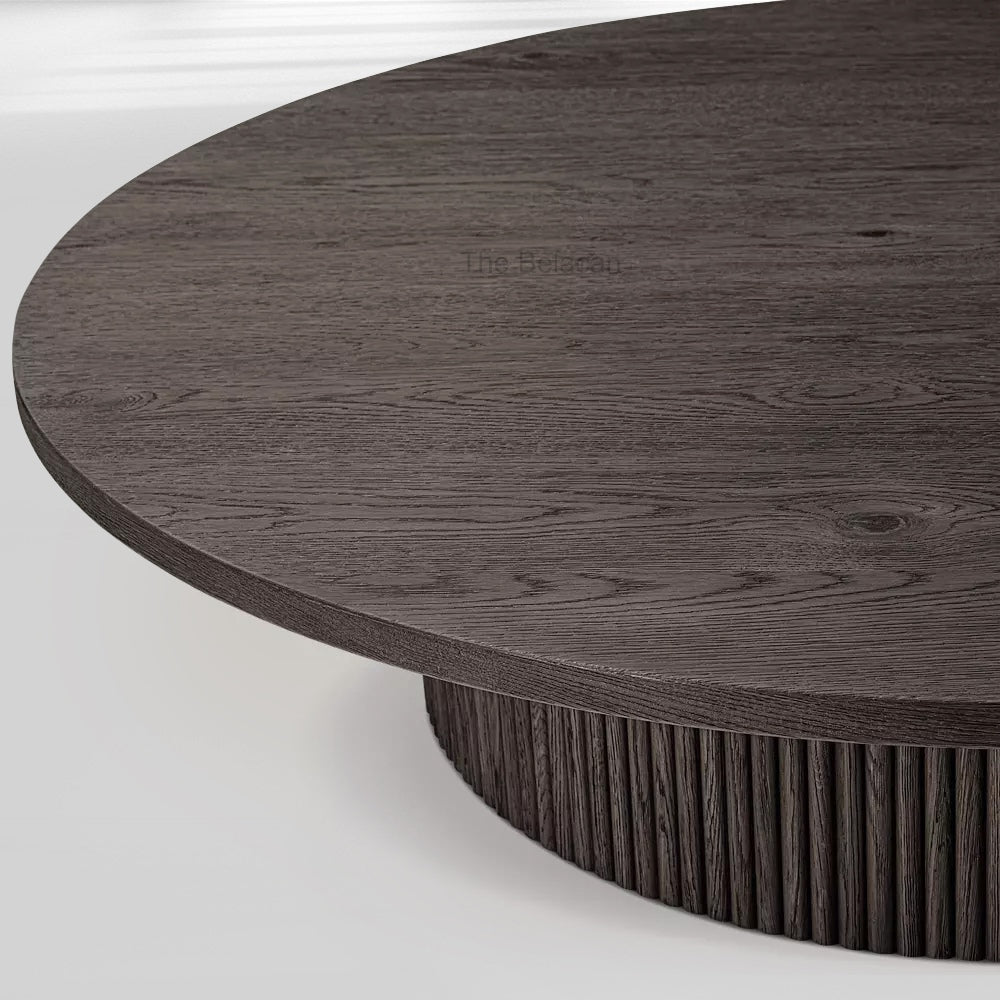 MulRegal Pedestal Round Coffee Table - thebelacan