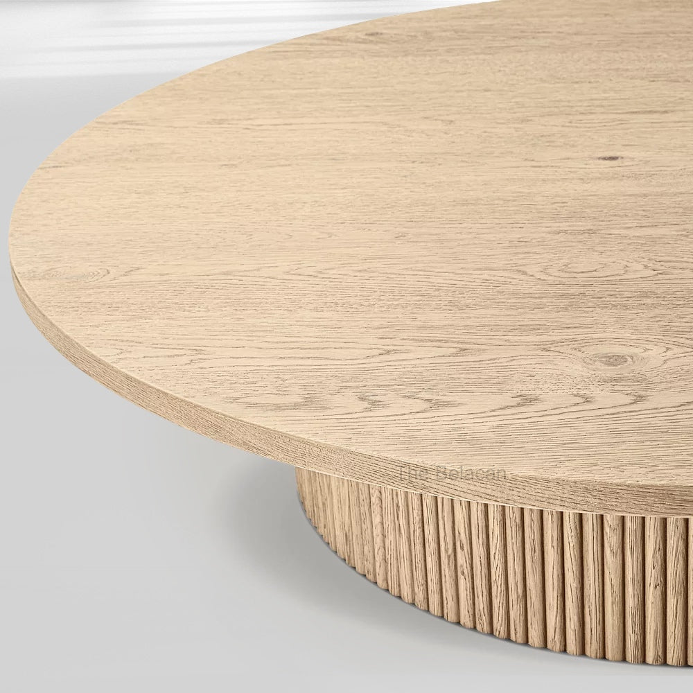 MulRegal Pedestal Round Coffee Table - thebelacan