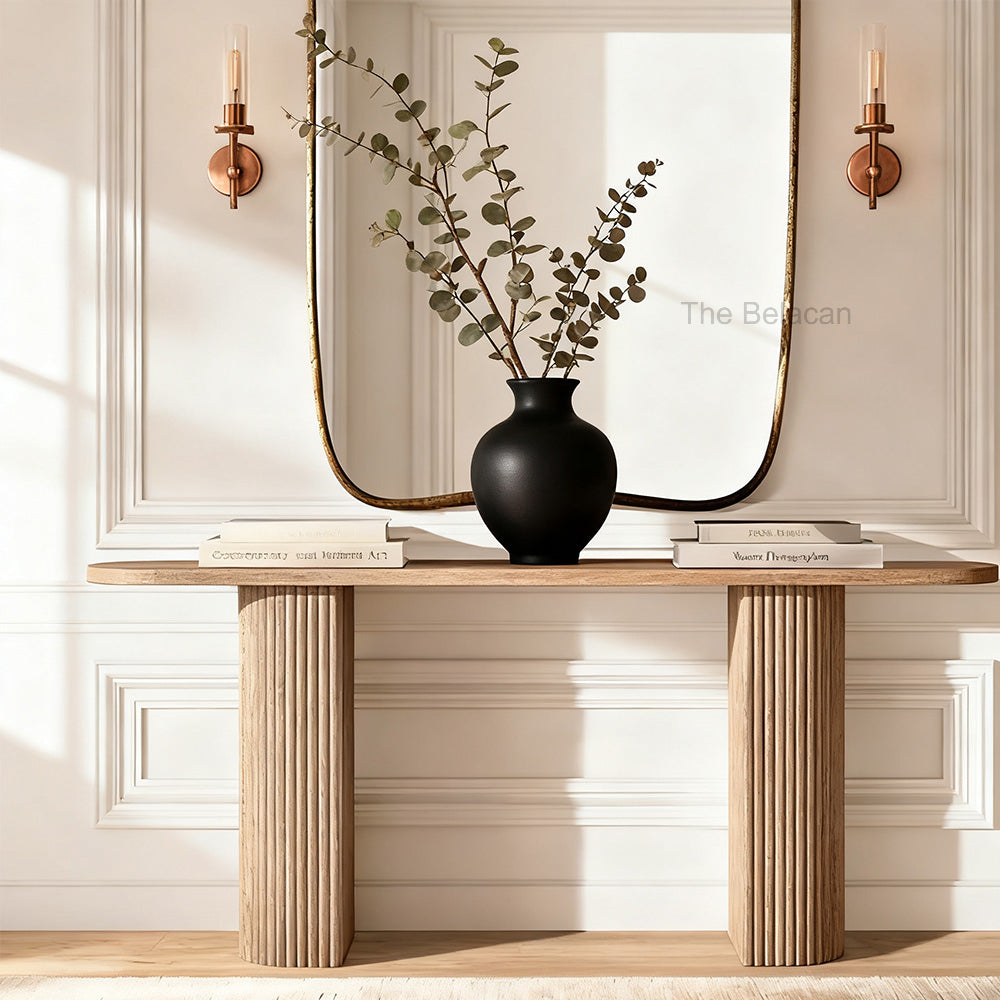 MulRegal Rectangular Wood Dining Table - thebelacan