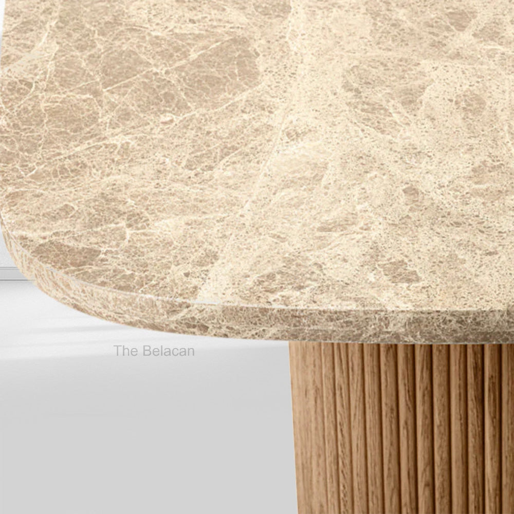 MulRegal Stone Rectangular Dining Table - thebelacan