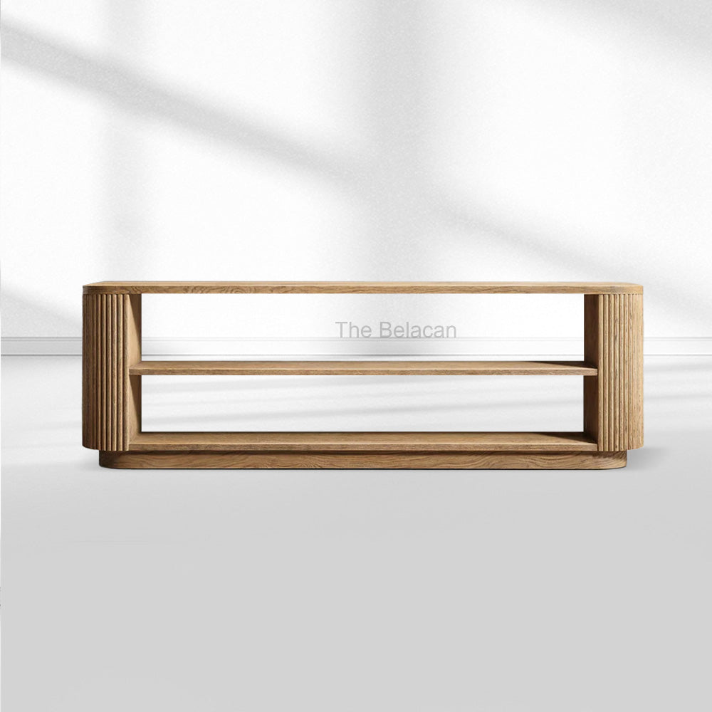MulRegal Wood Sofa Back Console Table - thebelacan