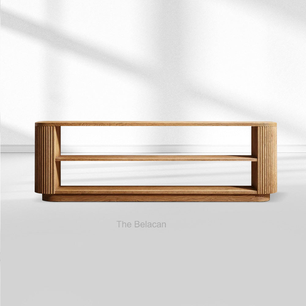 MulRegal Wood Sofa Back Console Table - thebelacan