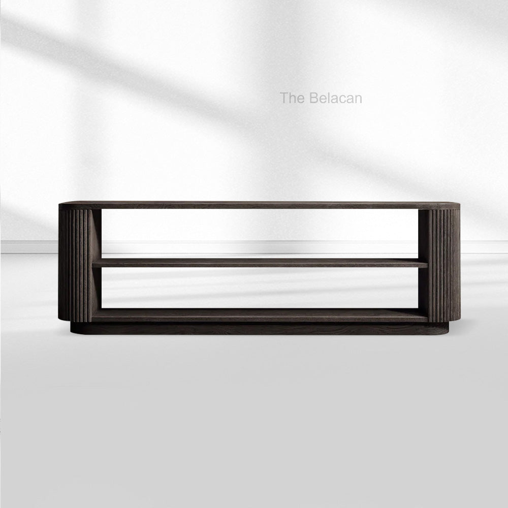 MulRegal Wood Sofa Back Console Table - thebelacan