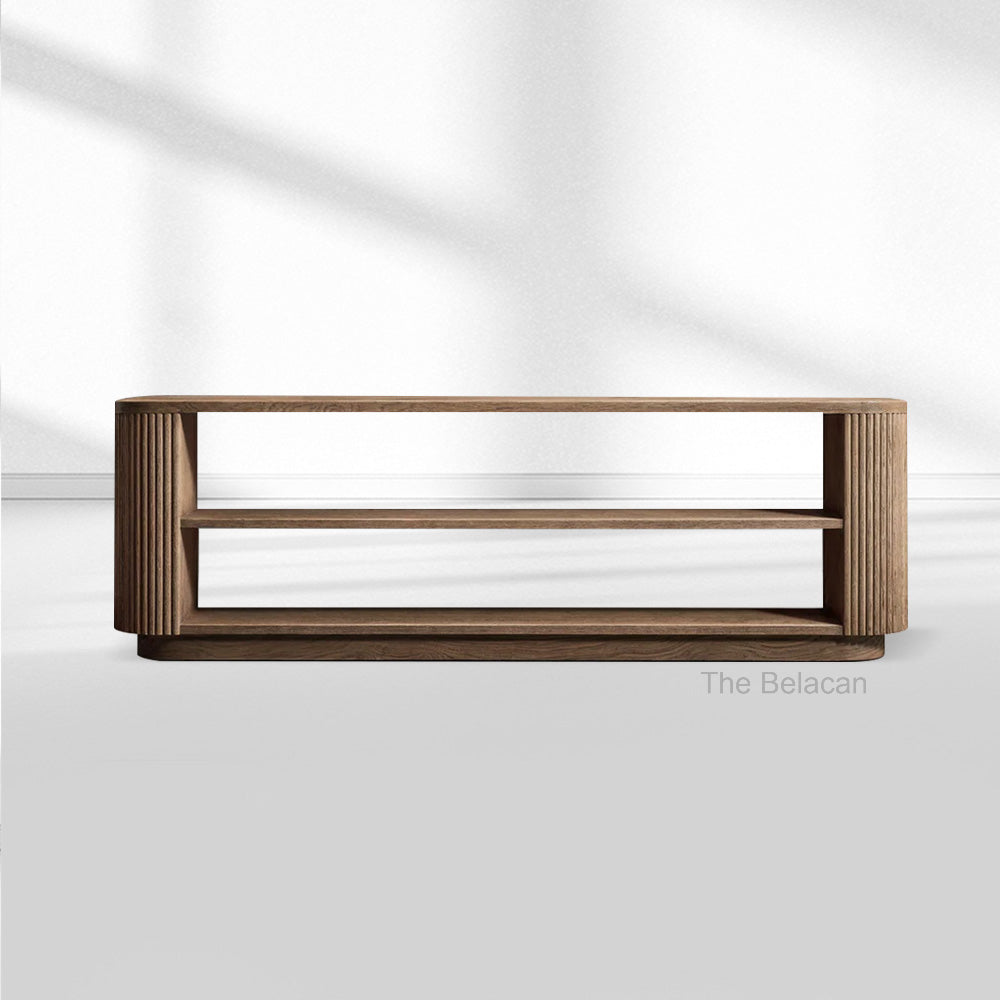 MulRegal Wood Sofa Back Console Table - thebelacan