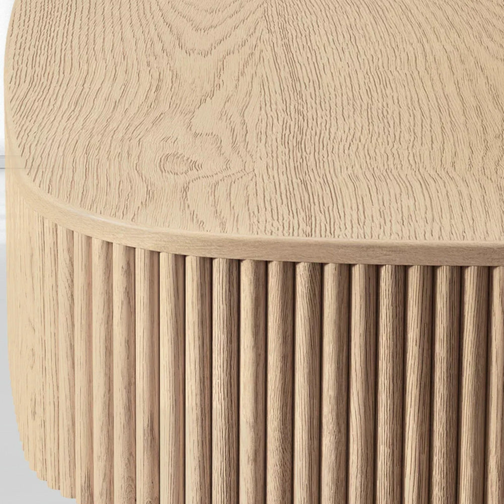 Mulholland Oak Wood Coffee Table