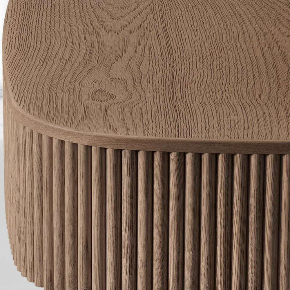 Mulholland Oak Wood Coffee Table