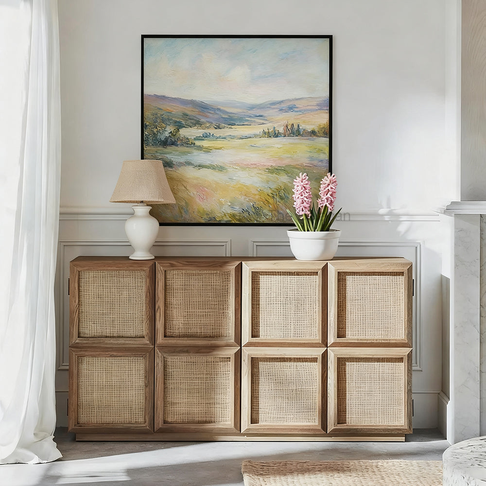 Nevada Rattan Sideboard - thebelacan