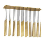Noland 27-Light Linear Chandelier 48" - thebelacan