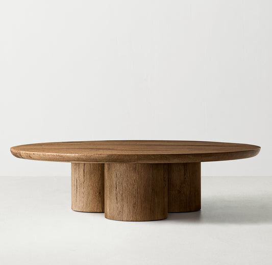 Oser Cylinder Round Coffee Table - thebelacan