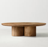 Oser Cylinder Round Coffee Table - thebelacan