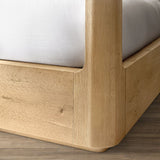 Oser Wood Canopy Bed - thebelacan