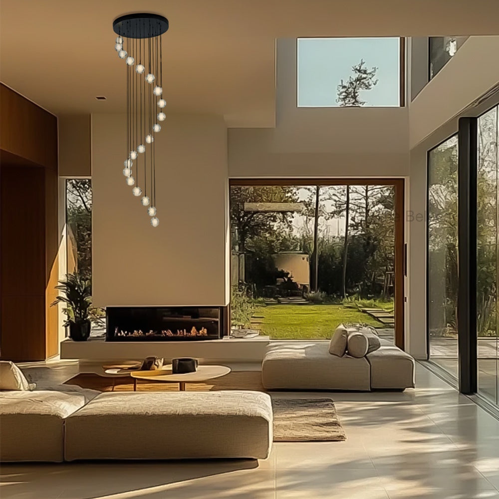 Pearl Ball Ceiling Chandelier 14 20 Light - thebelacan