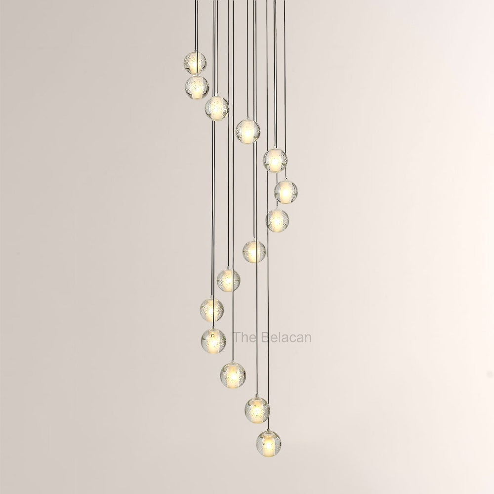 Pearl Ball Ceiling Chandelier 14 20 Light - thebelacan