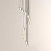 Pearl Ball Ceiling Chandelier 14 20 Light - thebelacan
