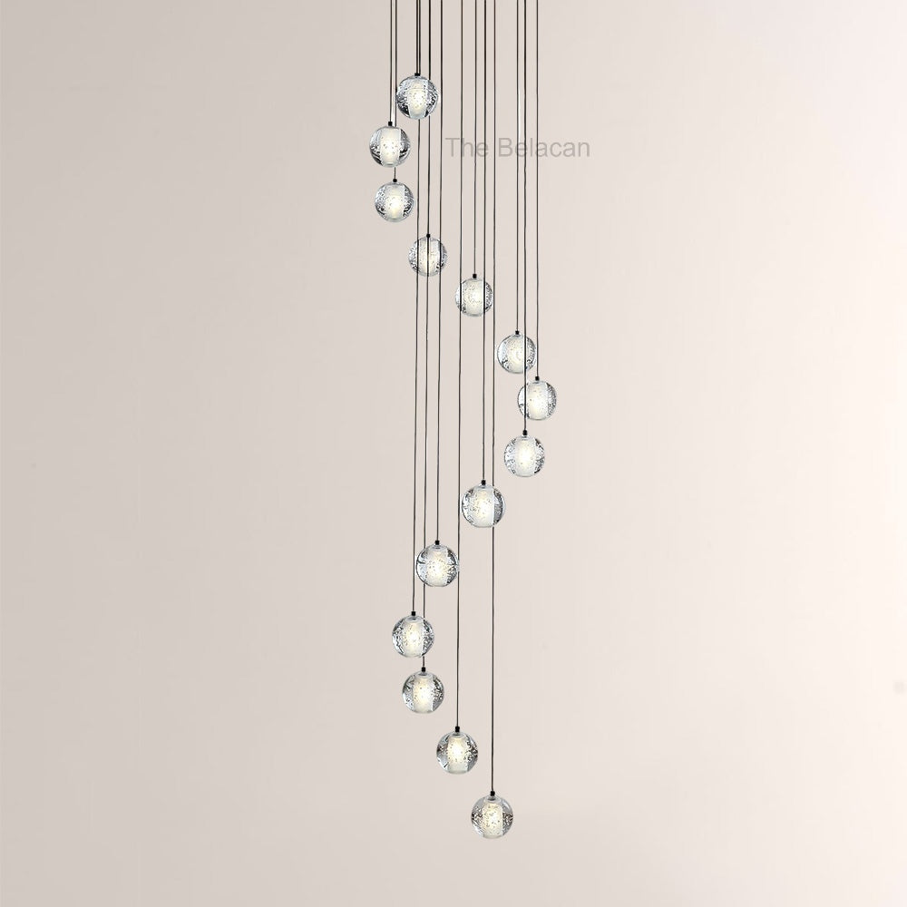 Pearl Ball Ceiling Chandelier 14 20 Light - thebelacan