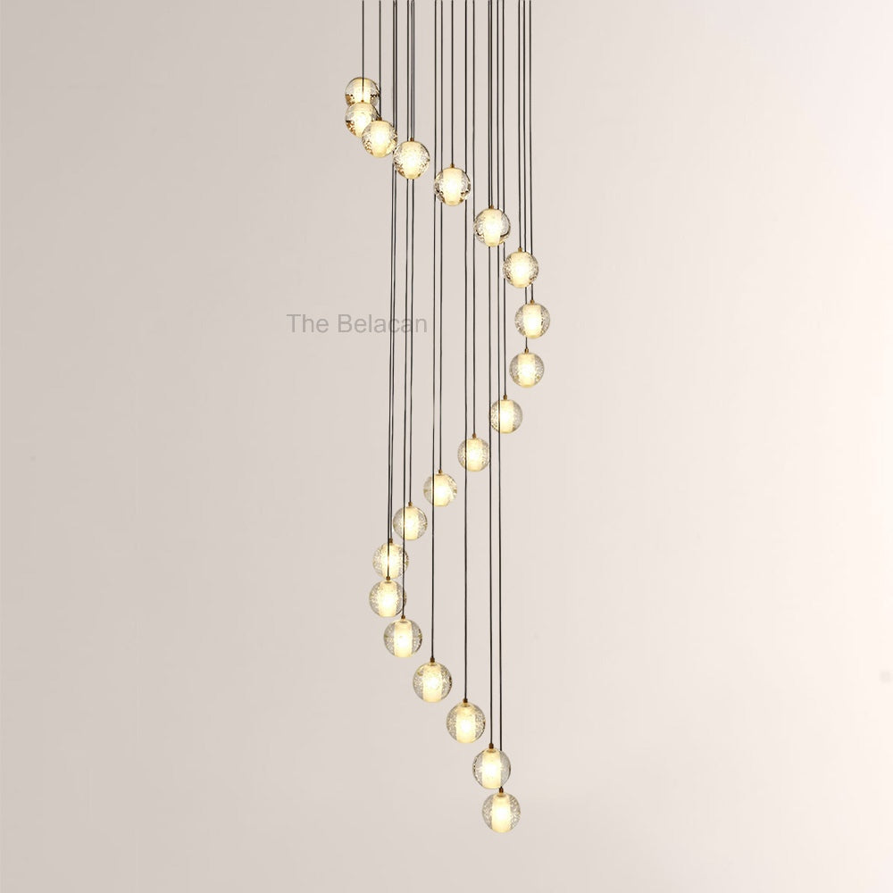 Pearl Ball Ceiling Chandelier 14 20 Light - thebelacan