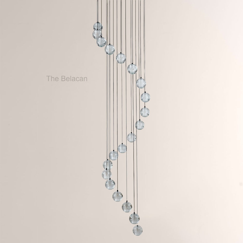 Pearl Ball Ceiling Chandelier 14 20 Light - thebelacan