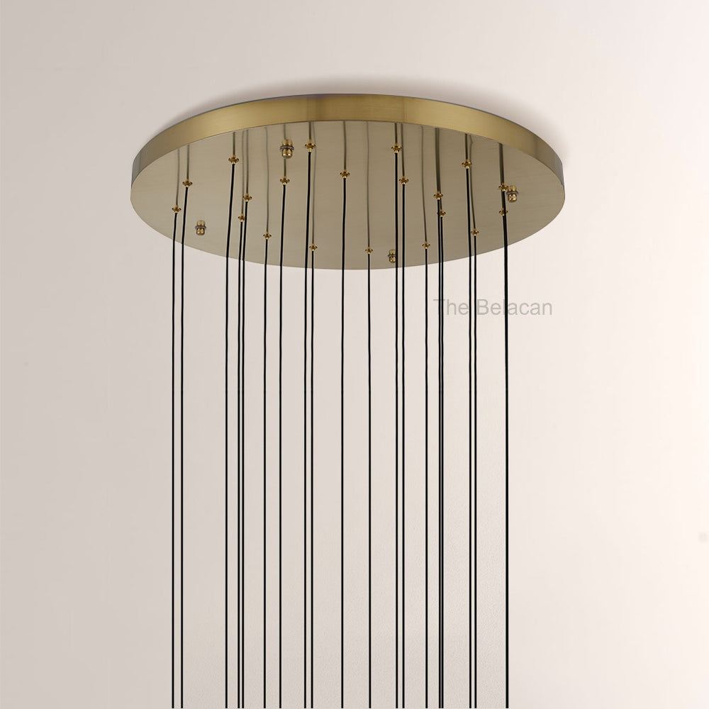 Pearl Ball Ceiling Chandelier 14 20 Light - thebelacan